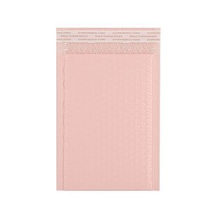 Enveloppes à bulles d'air noires Sacs d'expédition d'expédition en plastique écologiques Enveloppe rembourrée Imprimé Sac à bulles noir mat - Product Image 5