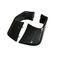 AISKA 3K Alerones Laterales de Fibra de Carbono Seca de Alto Rendimiento para Motocicleta Yamaha YZF-R1 2015-2026