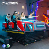 Mejor Simulador de juegos VR 9D de seis asientos Mejor máquina de realidad virtual para uso en interiores para centros comerciales Hecho de PC duradero y metal