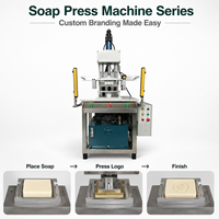 Presse à savon pneumatique de petite taille 12 kg - Haute efficacité pour mini-atelier de fabrication de savon