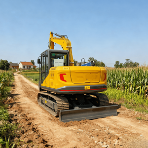 Stabiele zware-last rupskraan XE75G 36,8 kW 2825 mm rupsbandlengte 0,32 m³ bak voor mijnbouw - Product Image 5