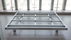 Profilé en aluminium extrudé à fente en T série 4040 pour lit à la maison cadre de lit personnalisé de grande taille cadre en alliage d'aluminium lit Queen de luxe - Product Image 5