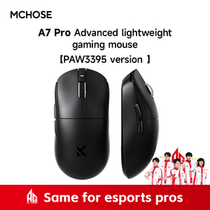 Ratón Inalámbrico Ligero de Alto Rendimiento MCHOSE A7 para Juegos, Deportes Electrónicos y Oficina, Conexión de Tercera Generación 3395 PAW3395 PAW3950 - Product Image 2