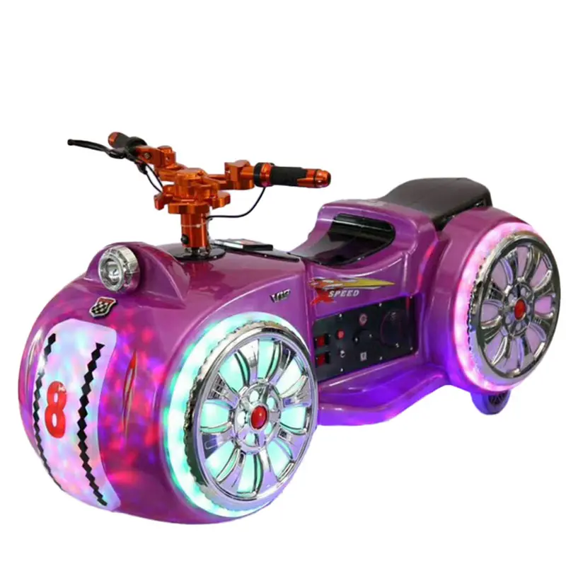 आउटडोर इलेक्ट्रिक ड्राइविंग आर्केड राजकुमार मोटर गेम मशीन बच्चों खिलौना कार बम्पर गाड़ी