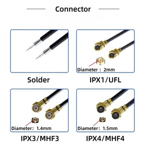 เสาอากาศแบบแพทช์ PCB รอบทิศทาง รองรับ 2g 3g 4g Lte คลื่นความถี่เต็มย่าน 698-2700mhz พร้อมสาย <span class=keywords><strong>IPX</strong></span>/UFL 1.13 ขนาด 5 ซม. 10 ซม. 15 ซม. 20 ซม. - Product Image 5