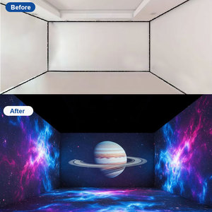 Projecteur holographique interactif 360° <span class=keywords><strong>pour</strong></span> projection immersive 3D sur sol/mur <span class=keywords><strong>pour</strong></span> gâteau <span class=keywords><strong>de</strong></span> <span class=keywords><strong>mariage</strong></span> et fête °   Salle <span class=keywords><strong>de</strong></span> projection immersive - Product Image 6