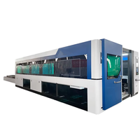 HONGSHENGDA 3015BW-6000W Máquina de Corte Láser Programable CNC de Alta Precisión, Refrigerada por Agua, de Diseño Cerrado y Alta Potencia