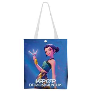 Tas Kanvas Meme Anime & Film Kartun & Acara TV Demon Hunter K-Pop Paling Populer, Tas Belanja, Tas Selempang - Product Image 5