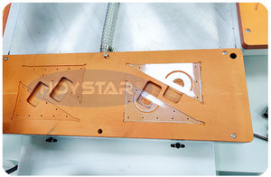 Macchina da stampa righello in plastica e legno da 60cm righello dritto Srigraphe stampa serigrafia Rotari Uv righello stampante - Product Image 4