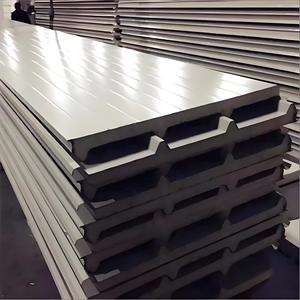 Panneaux sandwich en acier galvanisé, panneaux isolés EPS/PIR/<span class=keywords><strong>laine</strong></span> <span class=keywords><strong>de</strong></span> roche/<span class=keywords><strong>laine</strong></span> <span class=keywords><strong>de</strong></span> <span class=keywords><strong>verre</strong></span>, panneaux <span class=keywords><strong>de</strong></span> toiture - Product Image 1