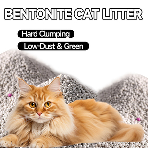 Prix de gros d'usine, litière pour chat en <span class=keywords><strong>bentonite</strong></span> de haute qualité, très absorbante, faible en poussière, contrôle des odeurs - Product Image 2
