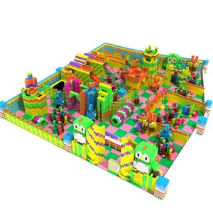 Parco Giochi per bambini materiale di gioco di plastica di costruzione casa labirinto labirinto interna cubo grande blocco