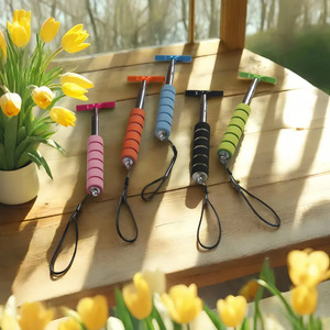 ใบปัดน้ำฝนแบบยืดหดได้ทำจากสแตนเลส สำหรับทำความสะอาดกระจกมองหลังรถยนต์และกระจกหน้ารถ พร้อมฟังก์ชั่นไล่ฝ้า - Product Image 4