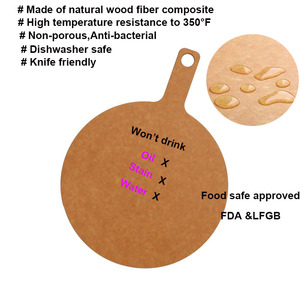 Planche à découper en bois de <span class=keywords><strong>roulette</strong></span> à pizza Epicurean, fibre de bois stratifiée, personnalisée - Product Image 4