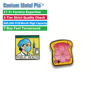 नर्स बैज लैपल पिन कस्टम लोगो फैक्ट्री-निर्मित व्यक्तिगत डिजाइन - Product Image 1