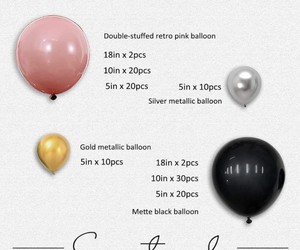 Set <span class=keywords><strong>de</strong></span> Globos al por Mayor, Arco Creativo, Cadena <span class=keywords><strong>de</strong></span> Globos Negros y Rosas para Niña, Decoración <span class=keywords><strong>de</strong></span> <span class=keywords><strong>Fondo</strong></span> - Product Image 5