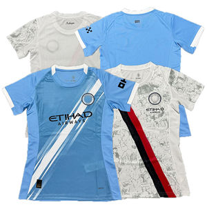 Maßgeschneiderte 25-26 Englische Liga Fußballtrikots Sportbekleidung Atmungsaktiv Anti-UV Schnelltrocknend 100% Polyester Damen-Bekleidungssets - Product Image 1