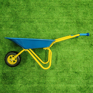 Mini <span class=keywords><strong>brouette</strong></span> en métal de 9 litres pour enfants de 3 ans et plus, jouets pour enfants - Product Image 5