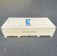 Garaje Modular Prefabricado de Estructura de Acero con Montaje Rápido para Estacionamiento de Automóviles y Almacenamiento Industrial