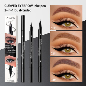 Lápiz de <span class=keywords><strong>Cejas</strong></span> 2 en 1 con Punta Doble para <span class=keywords><strong>Microblading</strong></span>, Resistente al Agua y <span class=keywords><strong>a</strong></span> las Manchas, con Doble Cepillo para Trazos Naturales - Product Image 3