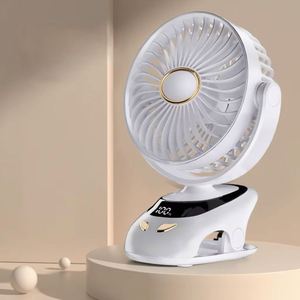 Oem Odm Custom <b>Wall</b> Mount/<b>Desk</b> Portable 4000Mah Usb Mini Rechargeable, Factory Wholesale Cooling Fan With Night Light - Product Image 5