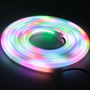Side xem Neon ống kích thước 10*23mm 12*25mm 60 đèn <span class=keywords><strong>Led</strong></span> không thấm nước thông minh dải âm nhạc đồng bộ linh hoạt 12V 24V <span class=keywords><strong>Flex</strong></span> RGB RGBW <span class=keywords><strong>Led</strong></span> Neon ánh sáng - Product Image 6