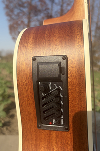Guitarras Electroacústicas de 12 Cuerdas de Caoba Laminada con Acabado Mate Hechas a Mano de la Marca Aiersi con Pastilla 7545 - Product Image 2