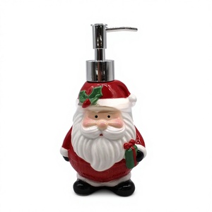 Ensemble de Noël en trois pièces, Père Noël peint à la main en <span class=keywords><strong>3D</strong></span>, <span class=keywords><strong>porte</strong></span>-<span class=keywords><strong>savon</strong></span>, <span class=keywords><strong>porte</strong></span>-brosse à dents, <span class=keywords><strong>porte</strong></span>-<span class=keywords><strong>savon</strong></span> - Product Image 1