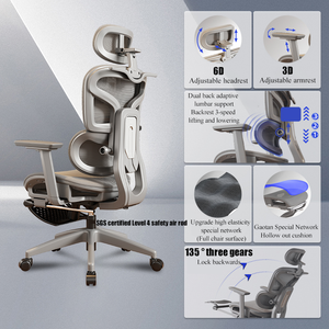 एडजस्टेबल हेडरेस्ट और स्विवेल के साथ एर्गोनोमिक ऑफिस चेयर पूर्ण जाल फैब्रिक रिक्लियर के साथ सस्ते आधुनिक कार्यालय की कुर्सी है। - Product Image 5