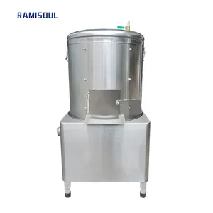 Peladora automática de jengibre 150-240 kg/h lavadora y peladora de patatas