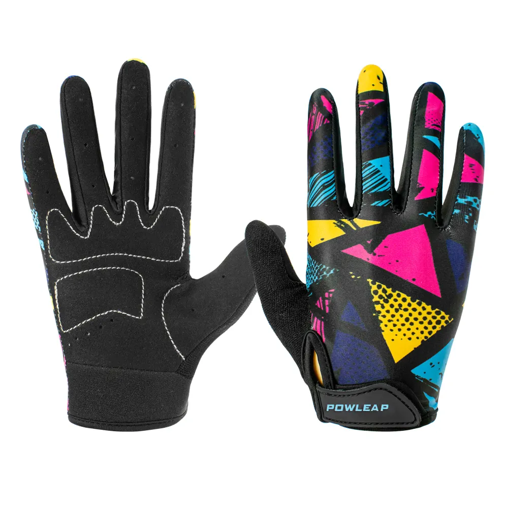 Nueva llegada dedo completo lindo suciedad bicicleta ciclismo bicicleta MTB Motocross guantes BMX para niño niños jóvenes