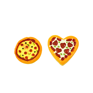 Cabujones de resina de simulación de pizza deliciosa para juguetes de comida en miniatura, accesorios de manualidades DIY para scrapbooking - Product Image 6