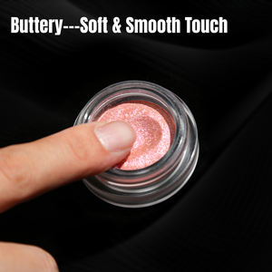 Palette di Ombretti Personalizzate con Basso MOQ, Ombretti Metallici Glitterati Singoli, Duo Chrome, Ombretti Cremosi Diamantati, Etichetta Privata - Product Image 2