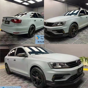 Emballage de voiture en PVC gris montagne super mat Installation facile avec protection en TPU anti-rayures Aucune bulle Position du corps - Product Image 2
