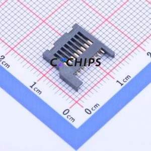 HYCW78-TF08-118B SD Card / Memory Card Connector SMD Connector Plug-In Type MicroSD Card (TF Card) Card Holder With - Product Image 2