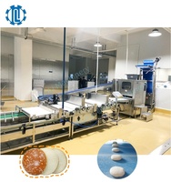 Ligne de production de hamburgers et de brioches automatiques pour usage commercial en boulangerie, fournie directement par le fabricant d'origine