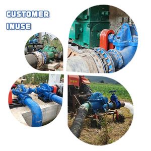 Bomba de Agua Centrífuga de Alta Presión, Tipo Horizontal, Doble Succión, Carcasa Dividida, Motor Eléctrico, para Riego - Product Image 2