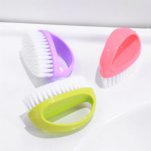 Multi-functional household laundry brush, candy-colored brush, <b>clothes</b> brush, random shipping, shoe <b>cleaning</b> brush wholesale. - Product Image 2