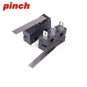 Interruptor de Límite Pinch Kw12 de 3 Pines SPST, Microinterruptor Industrial de Plástico con Botón de Reinicio - Product Image 3