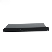 Boîtier de serveur de contrôle électrique industriel standard 1U 19 pouces pour montage en rack, en aluminium, pour circuits imprimés, boîtier électronique en métal