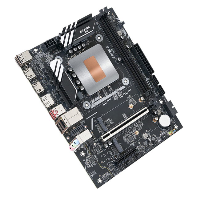 ERYING New for I5-12500H 12-core 4.5GHz DDR4 M-ATX CPU Motherboard Combination Kit LGA 1151 Optimal Gaming Desktop Computer