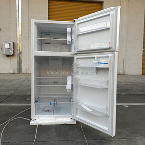 White Vertical Large Capacity Refrigerator Apartment <b>Freezer</b> Refrigerator 110v US Hot Sale Top <b>Freezer</b> Fridge - Product Image 2