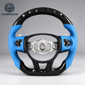 Volante de Fibra de Carbono Forjado Personalizado para Dodge Challenger Hellcat Charger SRT Grand Cherokee Durango SRT Sin Airbag - Product Image 5