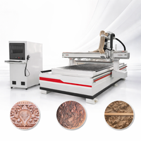 Router CNC ATC 1325/1530 con Cambiador Automático de Herramientas, Máquina de Corte de Madera para Paneles Compuestos de MDF, Acrílico y Aluminio