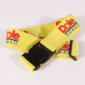 مخصص نايلون حقائب سفر حزام أمان مرن عبر موصل الأمتعة علامة حزام للحقائب مع قفل - Product Image 5