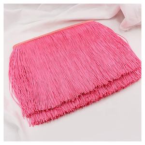 Vestido largo de poliéster con flecos para decoración, ropa de baño, disfraces de escenario - Product Image 5