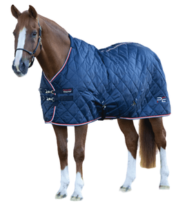 Couverture d'Écurie pour Chevaux en Polycoton Velours, Couleurs Assorties, Hiver, avec Design Ajusté Personnalisé - Product Image 3
