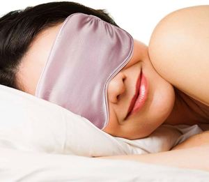 Custom Logo Breathable Soft Sleeping <b>Eye</b> <b>Mask</b> Light-proof and Non-pressing Adjustable Sleep <b>Mask</b> for Travel and Daily Life - Product Image 2