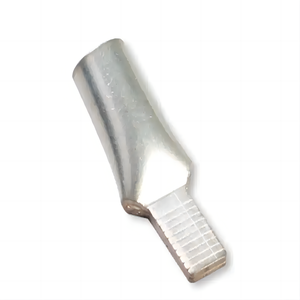 <span class=keywords><strong>Tubo</strong></span> <span class=keywords><strong>de</strong></span> Empalme <span class=keywords><strong>de</strong></span> <span class=keywords><strong>Cobre</strong></span> Estañado Serie C45, Conector Intermedio <span class=keywords><strong>de</strong></span> Cable <span class=keywords><strong>de</strong></span> <span class=keywords><strong>Cobre</strong></span> con Extremo Dividido, Tipo Crimp Recto Corto - Product Image 3