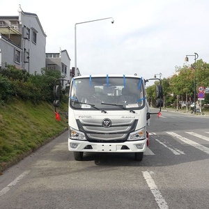 Camion de dépannage à plateau plat Foton 4X2 abordable pour le récupération de véhicules accidentés et les services de sauvetage routier - Product Image 3